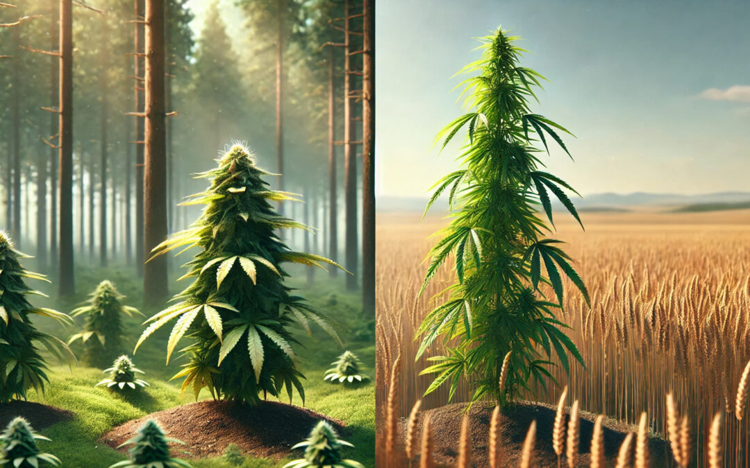 Sativa vs. Indica: Was ist der Unterschied?